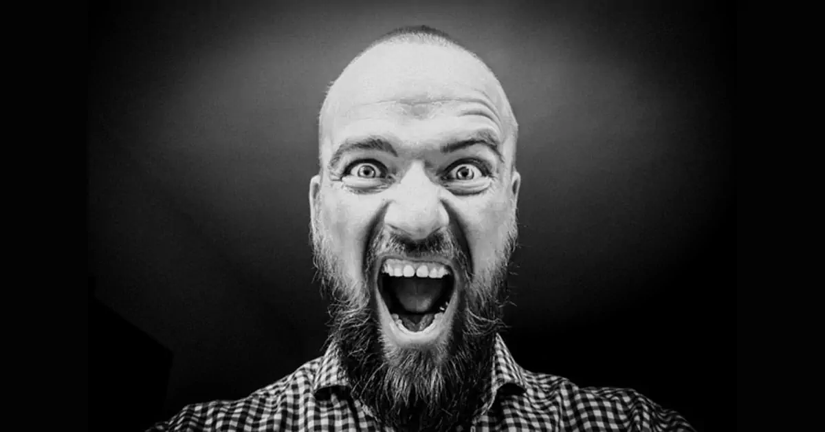 Man Screaming