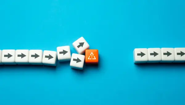 Missed Deadline illustrated with dice